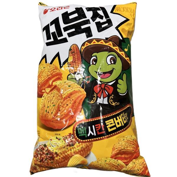 Orion Turtle Chips Mexican Corn Butter 445g One thing