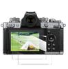 Compatible with Nikon Z FC Eguoer of 2 Made In Japan by AGC Asahi Tempered Glass Screen Protector for Nikon 9H Easy To YXJNIKZFC Film, [Set Glass],