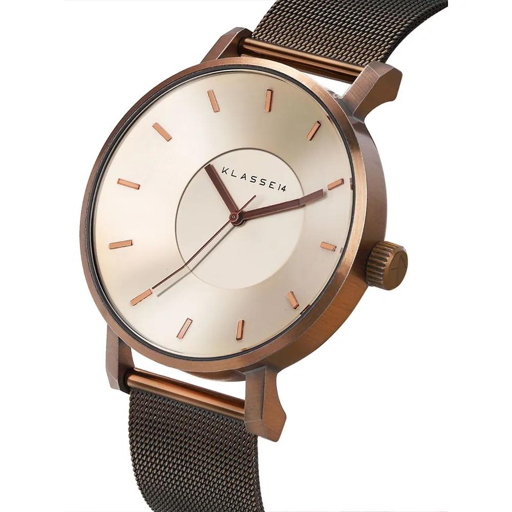 [Klse14] Volare Metal Watch VO18VG002M/VO18VG002W Vintage Gold