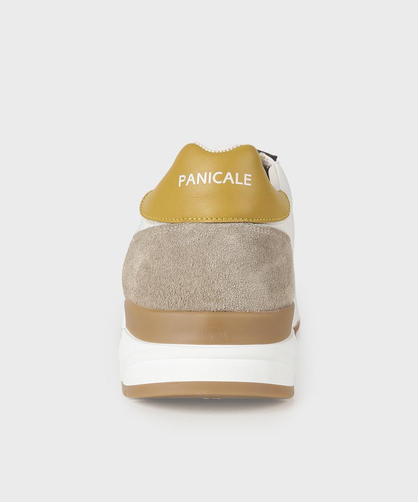 Panicale White Napa Leather Sneakers