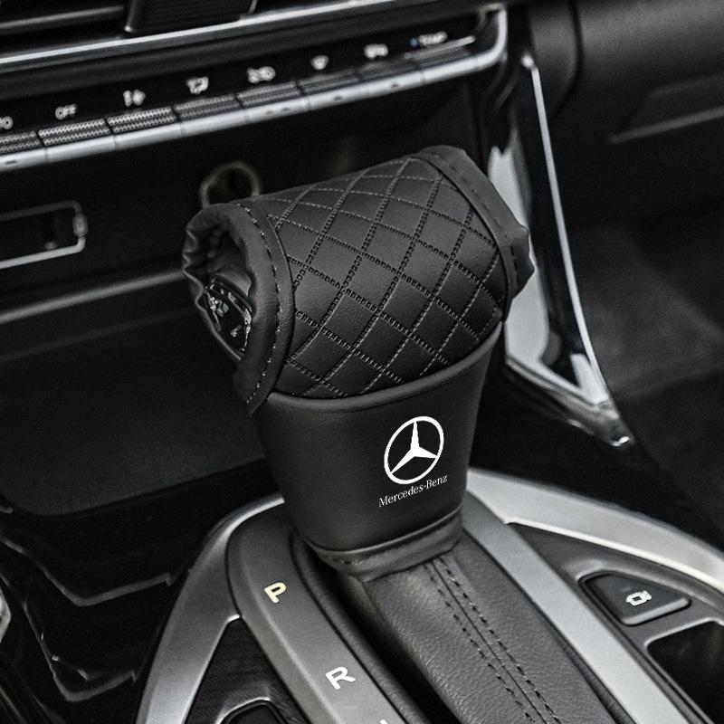 CSB1 Car Gear Shift Knob Protector Cover For Mercedes Benz A C E S G Class GLA CLA GLK GLC CLS W204 W463 W176 W251 W205 Accessories