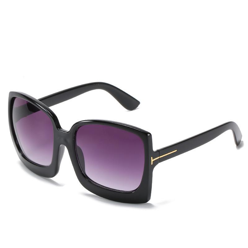 JYL TS Sunglasses Large Leopard Women UV/9601 B-8668 полумрак