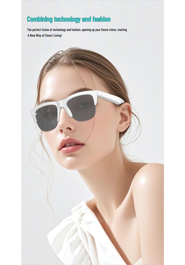F01 Bluetooth Audio Sunglasses: Dual-Use Polarized Smart Glasses for Music, Calls & Cycling