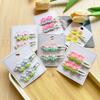 Fresh Flower Sweet Side Duckbill Clip Girl Style Cute Bangs Clip Versatile Girl's Fine Hair Small Clip Wholesale
