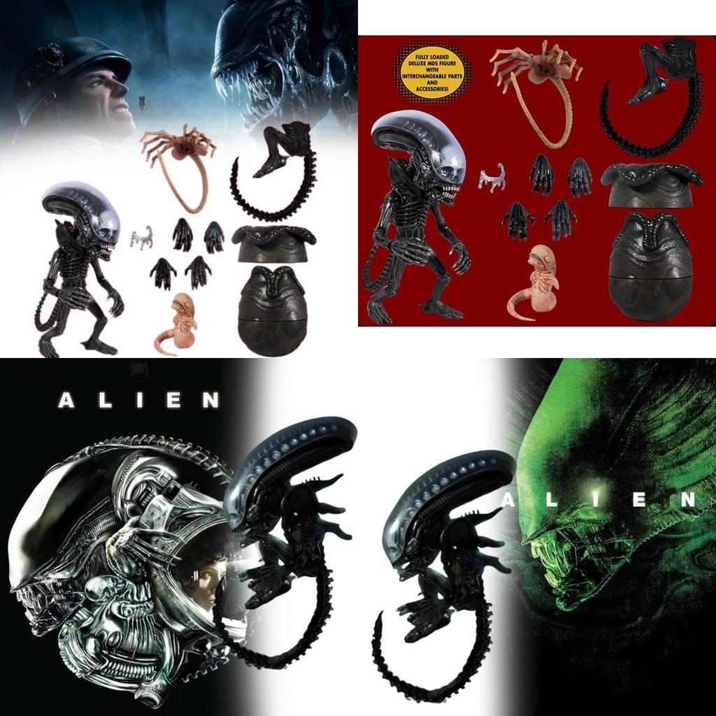 Mezco Mds Designer Alien 6 Zoll Deluxe Version Sammlerfigur Modell A1 Für Fans
