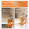 Adjustable Closet Door Quick Positioning Tool Woodworking Cabinet Door  for Household