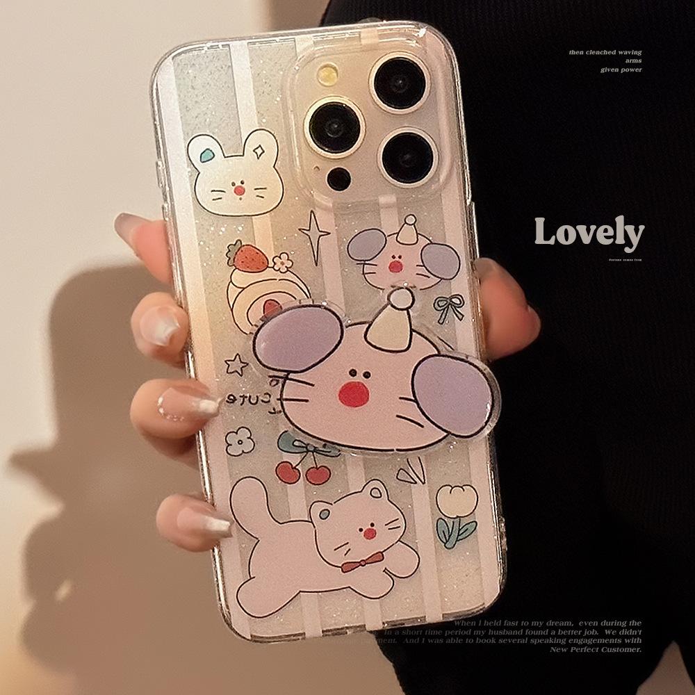 

Cute striped cat phone case for iPhone 11/12/13/14/15 11 6.1