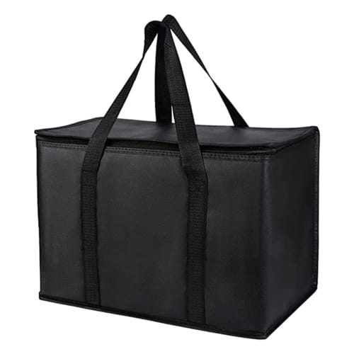 

Food Delivery Cooler Bag, Lunch Box Insulation - Large Capacity Non-Woven Insulated Bag, Portable Picnic Lunch Bag, 65L-70L, Hot/Cold Lunch Box Insula