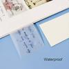 50 transparent sticky notes - Perfect for schools, offices, notes, diaries! Back-to-school season, holiday gifts