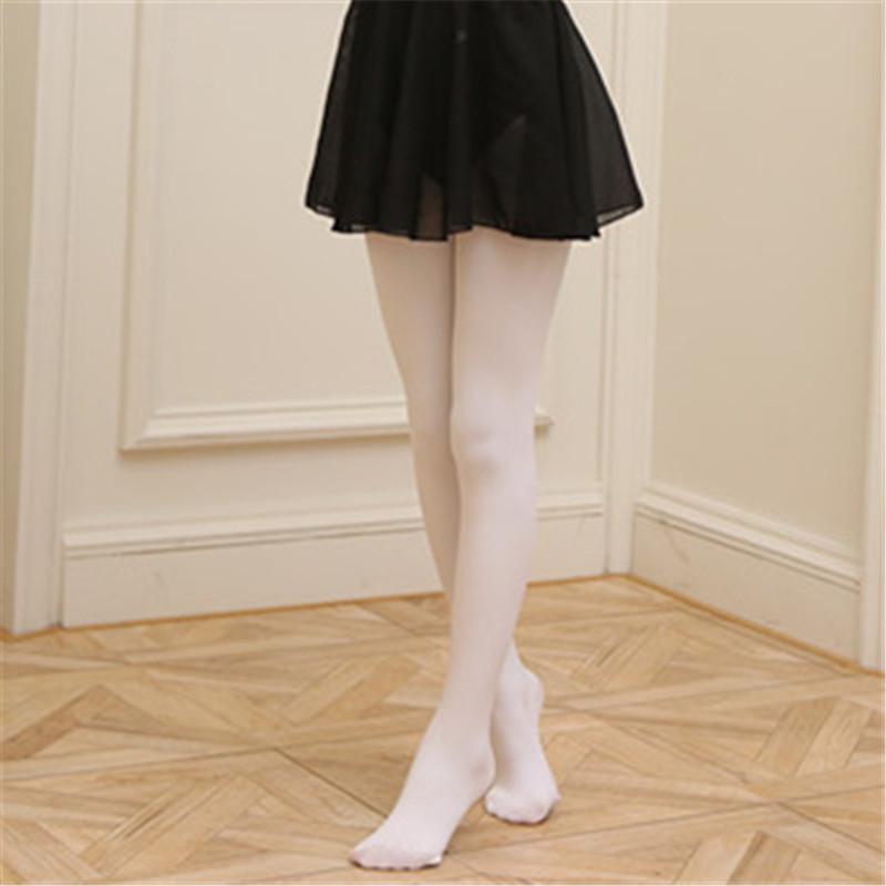 

Детские плюшевые бархатные танцевальные колготки: Высокоэластичные белые колготки для осени/зимы, новогодних представлений. XL (Height 140-160 cm) белый