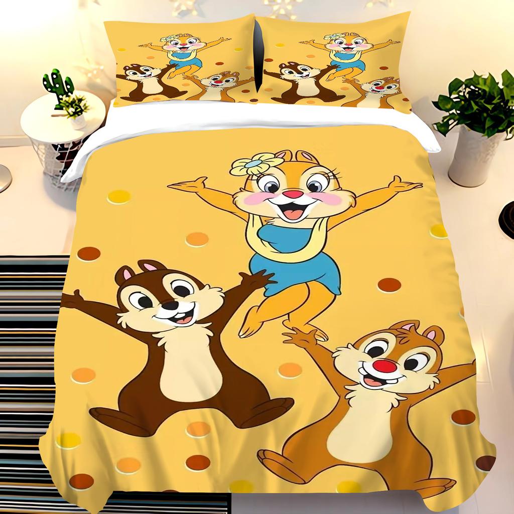 Disney-Universal Bettbezug Bettwäsche-Set Geeignet für Kinder und Erwachsene Bettdecken-Sets Queen-Size