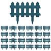 VidaXL Bordures de pelouse 25 pcs Vert 10 m PP 48617
