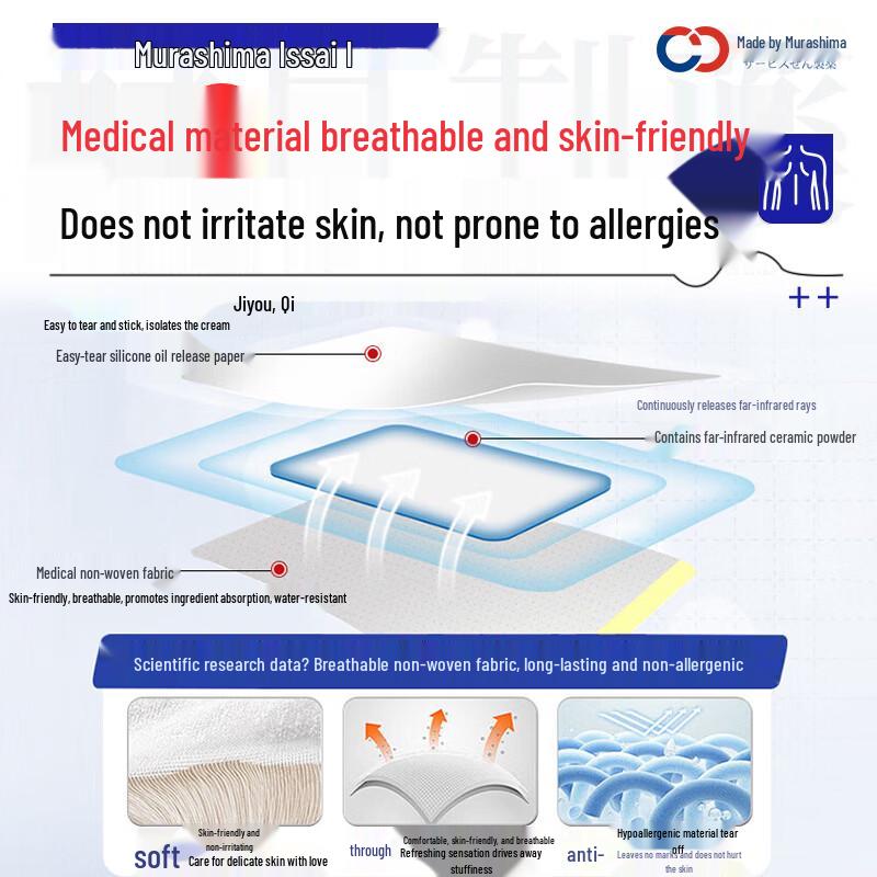 Murashima Japan Shoulder Pain Relief Patches