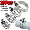 304 Stainless Steel 304 Hose Clamp Adjustable Pipe Clamp Hoop Hose Clip Clamp  Hose Connection