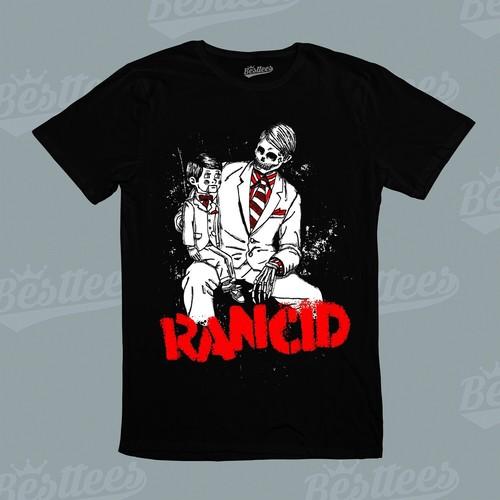UNISEX Rancid Hard Rock & Roll Heavy Metal Rock Alternative Music Band T-Shirt S