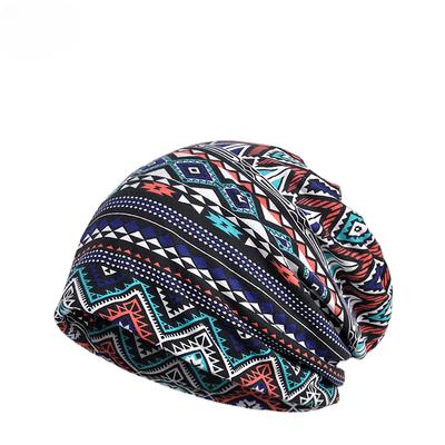 Men And Women Thin Material Spring And Autumn Cotton Pattern Outdoor Sports Running Sunscreen Fashion Scarf Bag Head Hat