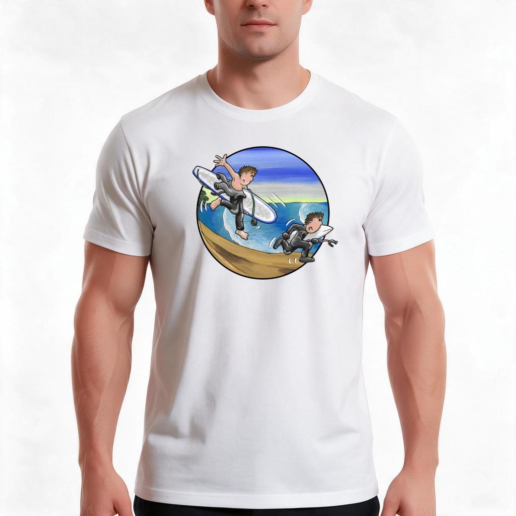 Rush Hour Circle Tshirt Summer Casual Cotton Tee Oversized Streetwear Tops Vintage Graphic Print Loose Fit Short Sleeve