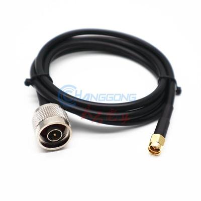 Longbow RG58 SMA-J Male To N-J Male Inner Pin Adapter Cable