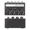 Separate Volume Knobs Stereo Mini Mixer Support 4 in 1 Out Stereo Splitte  Console