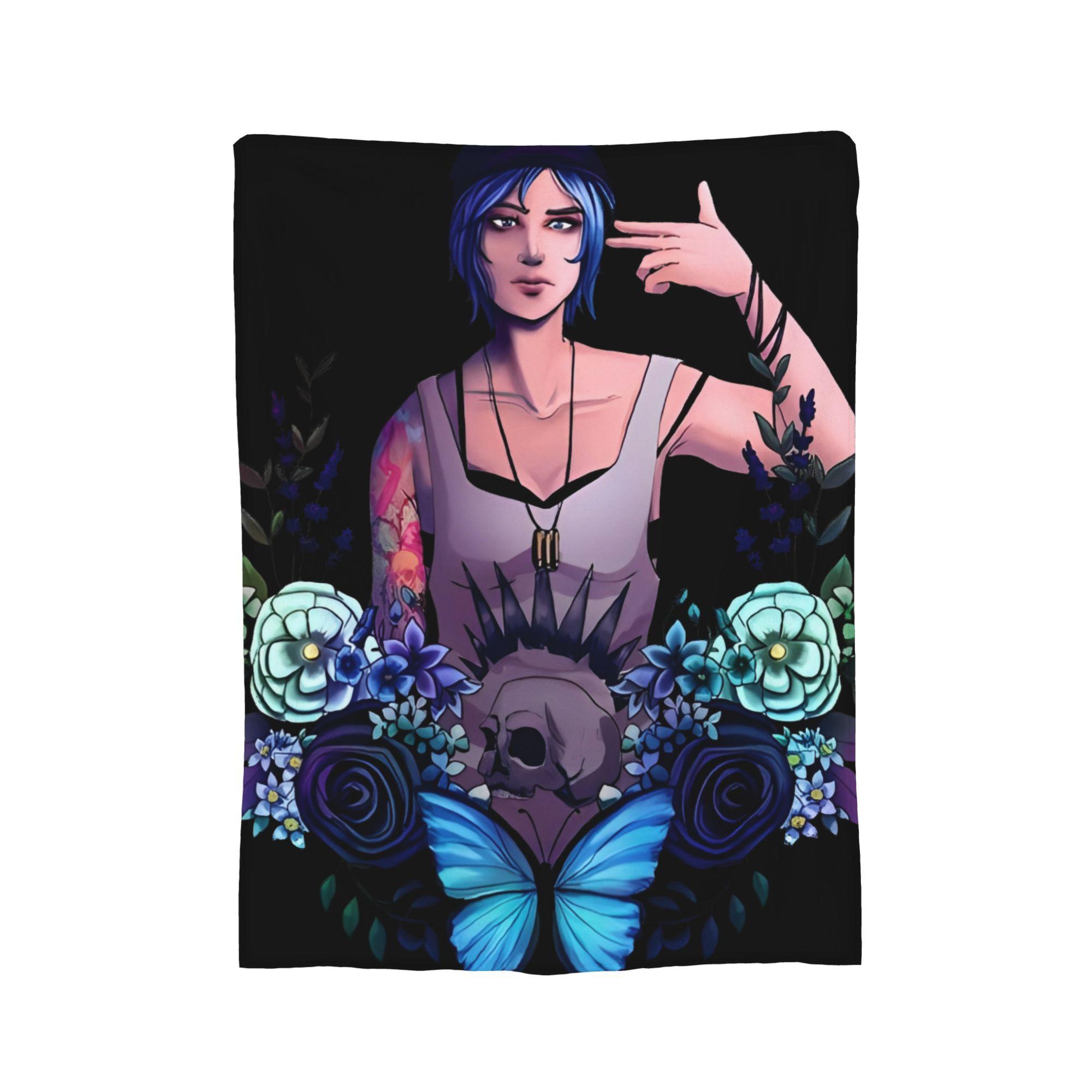 

Life is Strange Before the Storm - Amberprice Reunion Fuzzy Blanket Throw Blankets for Bed Sofa Couch Plush Thin Quilt 75x90cm