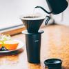 Hario V60 Metall-Kaffeefilter für 1 bis 4 Tassen, Mattschwarz, VDMR-02-MB