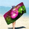 Personalized Magic Transformation Beach Towel Microfiber Beach Towel Thin Absorbent for Beach Swimming Yoga Bath Sports. 0910259