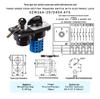 Zhuochao SZW26-20/D404.4YS 3-Speed 4-Position Changeover Switch with Electronic Lock