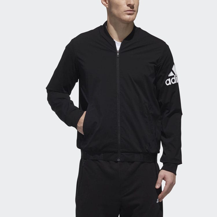 Adidas Jackets Men's Collarless Moderate Other DW4588