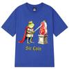 Sir Loin Ritter Lustiges Frosch Meme Shirt für Unisex Damen Mode T-Shirts Sommer Kurzarm Baumwolle Locker Lässig Hiphop T-Shirts