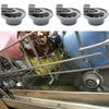 Dishwasher Wheels Heavy Duty Replaceable Plastic Dishwasher Parts Lower Rack Wheel for Bosch/for Beko