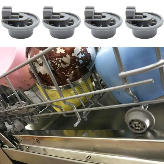Dishwasher Wheels Heavy Duty Replaceable Plastic Dishwasher Parts Lower Rack Wheel for Bosch/for Beko