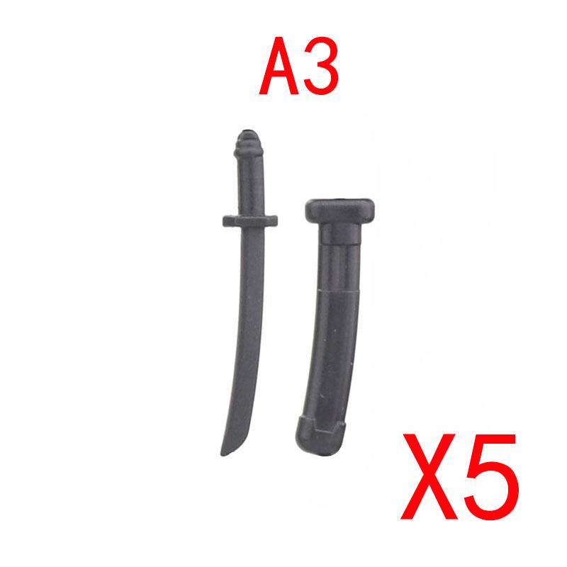 MOC Medieval Building Blocks Military Figures Accessories Soldier Weapons Bow Spear Crossbow Brick Helmet Sword Toy Gift X058