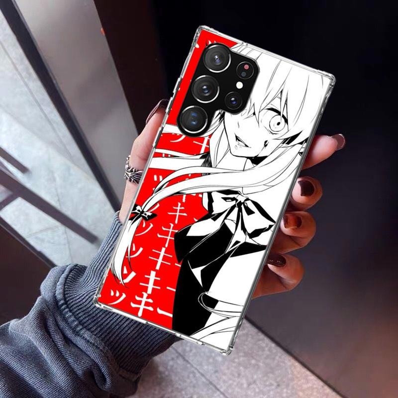 Mirai Nikki Gasai Yuno Anime Phone Case for Samsung Galaxy S26 S25 Edge S24 S23 Ultra S22 Plus S21 FE S20 + Soft Cover Print Fun