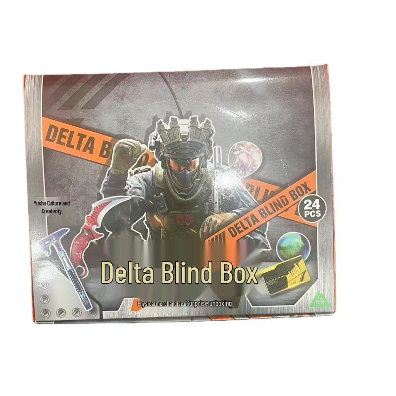 Delta Action Weapon Model Set: Ocean s Tear Operator Toy Full Box (24 Small Boxes) - Ocean s Tear Version