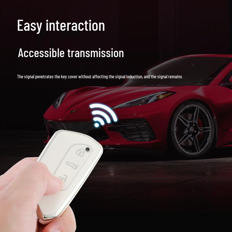 Ultra-Dünne TPU Schlüsselhülle für Volkswagen: Passend für Lamando, Teramont, ID.4 X, Viloran, Lanjing, ID.3/ID.6 X, Golf - Unisex