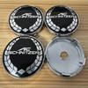 4pcs 56mm 60mm For AC SCHNITZER Emblem Car Wheel Center Cover Sticker Universal Rim Hub Caps