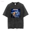 New Rare Avantasia Band Ghostlights Cotton Black All Size T Shirt S 5XL HP6 long or short sleeves vintage Washed Comfortable