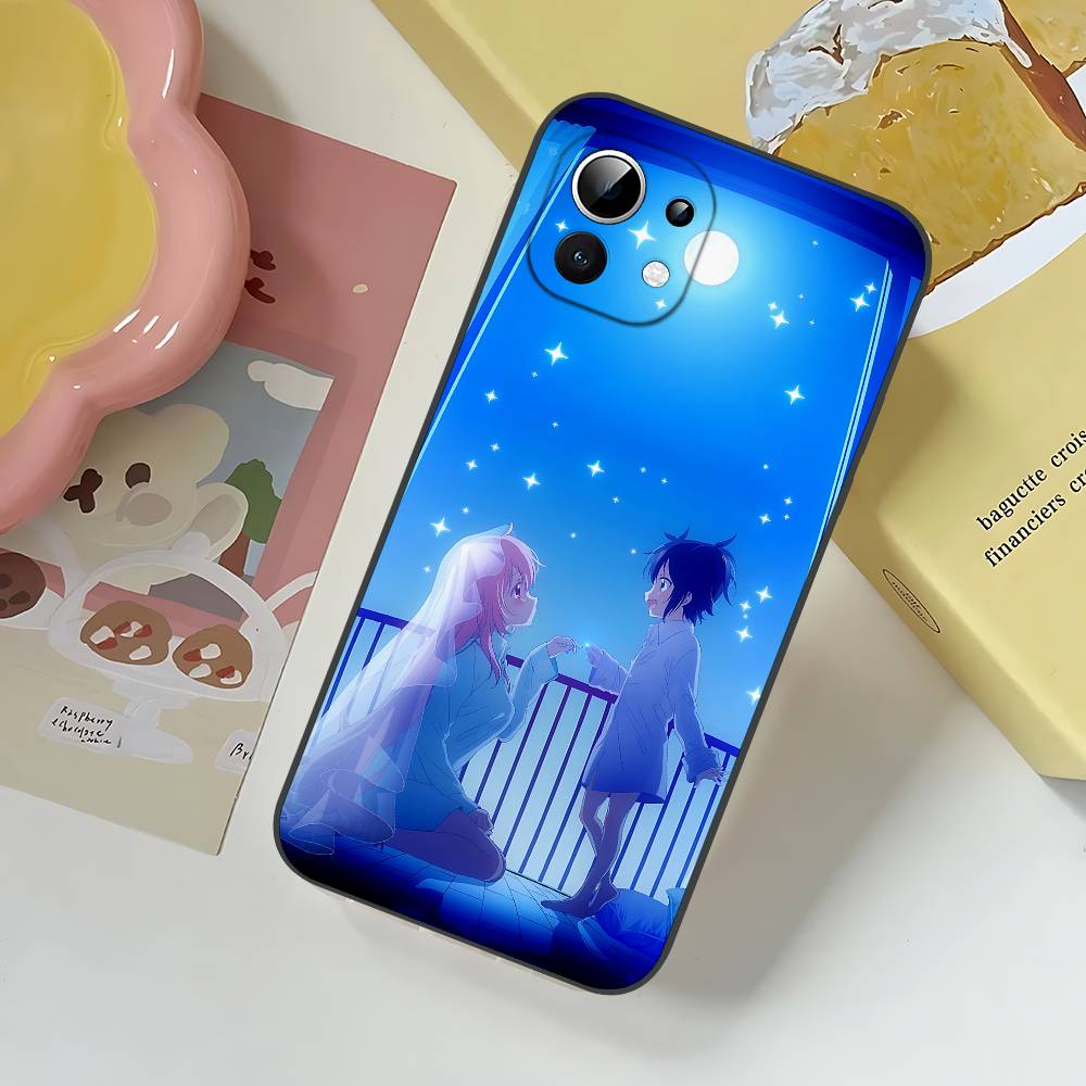 Happy Sugar Life Slim Black Shockproof Phone Case: Snug Fit For Xiaomi 12,11,12S Ultra & Redmi Note 11,10T,9,9A,8Pro,8T,5G