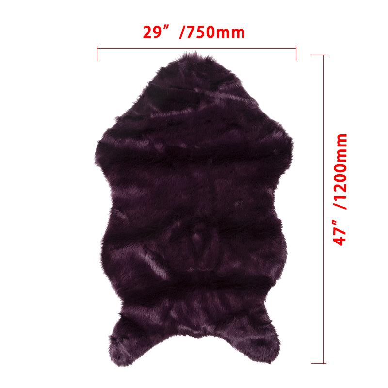 Soft Faux Sheepskin Fur Rug Artificial Wool Sheepskin Parlor Sofa Hairy Carpets Washable Indoor Seat Rugs Decorative Mat