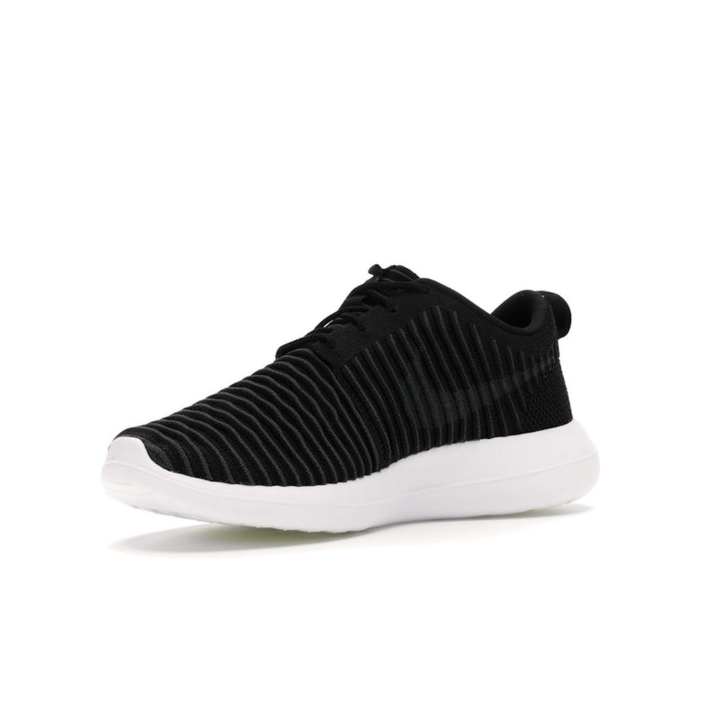 Nike Roshe Two Flyknit Men Sneakers Black Dark-Grey-White-Volt 844833-001