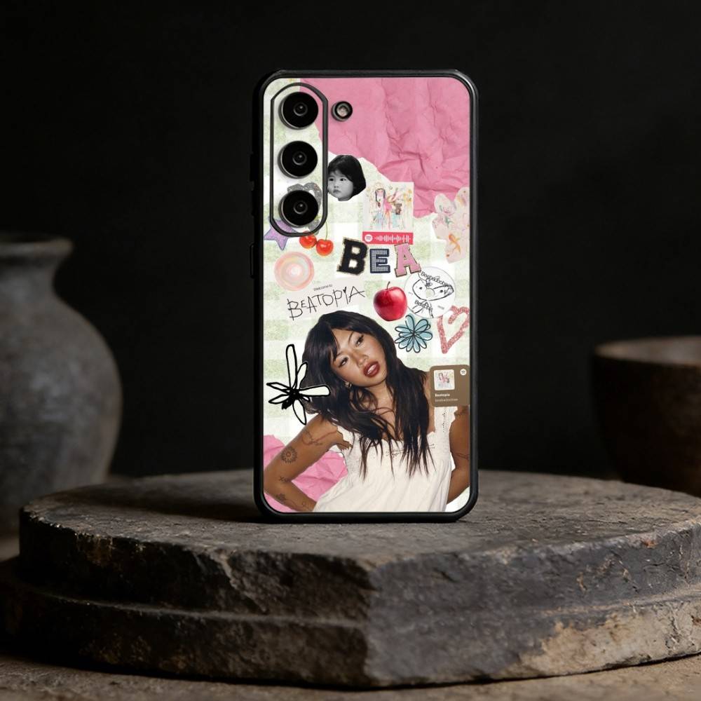 beabadoobee Beatopia Phone Case For Samsung Galaxy A91,80,73,72 ,71,53,52,32 ,31,22,21s,20,Soft Black Case