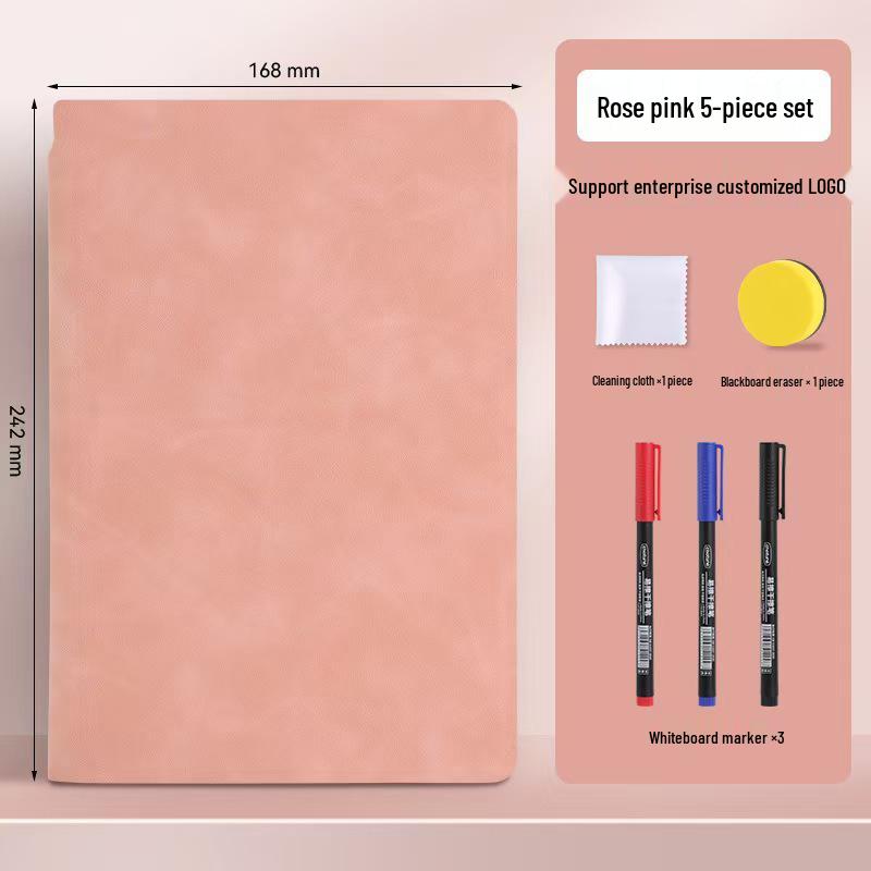 Portable A5 Erasable Whiteboard Notebook Memo Board