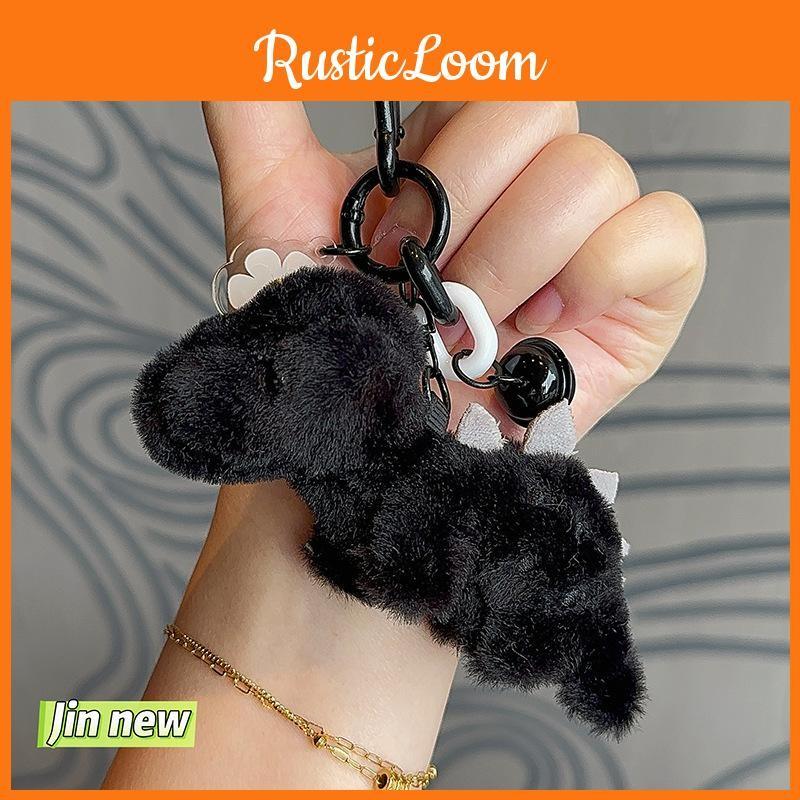 Dinosaur Dopamine Plush Keychain With Bell Design For Teens And Kids Ideas Gift