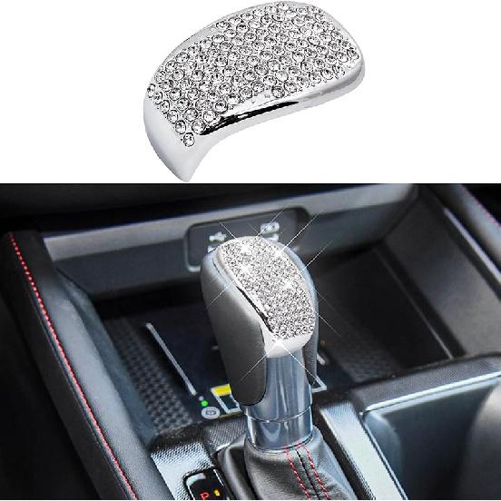 Bling Crystal Car Interior Accessories Sticker Fits for Honda Accord 2024-2025(Silver 8)