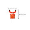 5Pcs Christmas Yard Signs Festive Lawn Stakes Outdoor Garden Decoration Santa Elk Tree Xmas Party Supplies Christmas Yard Signs