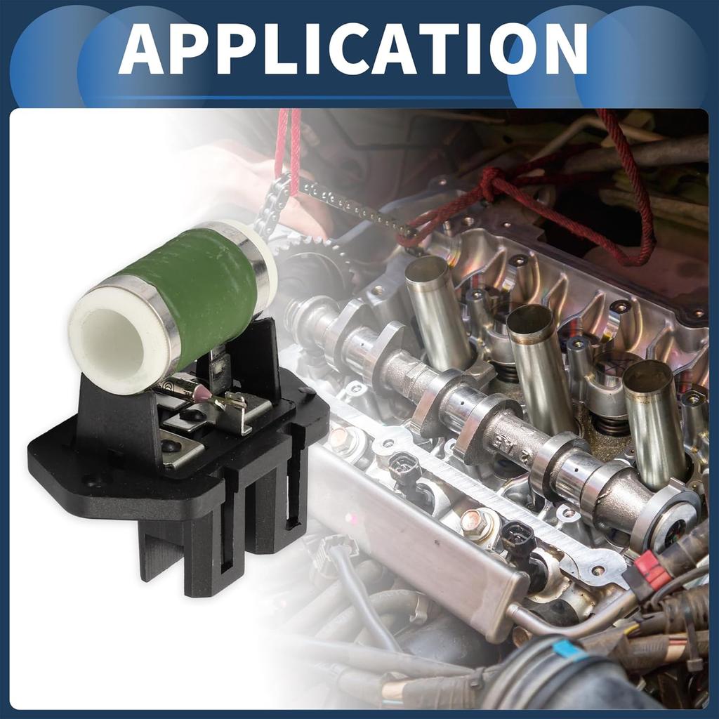 HVAC Blower Motor Resistor, Heater Blower Resistor No.1355607080 for Jumper Box 2006-2019