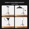 2.8m Reinforced Carbon Steel Tripod Stand for Photography & Live Streaming Lights