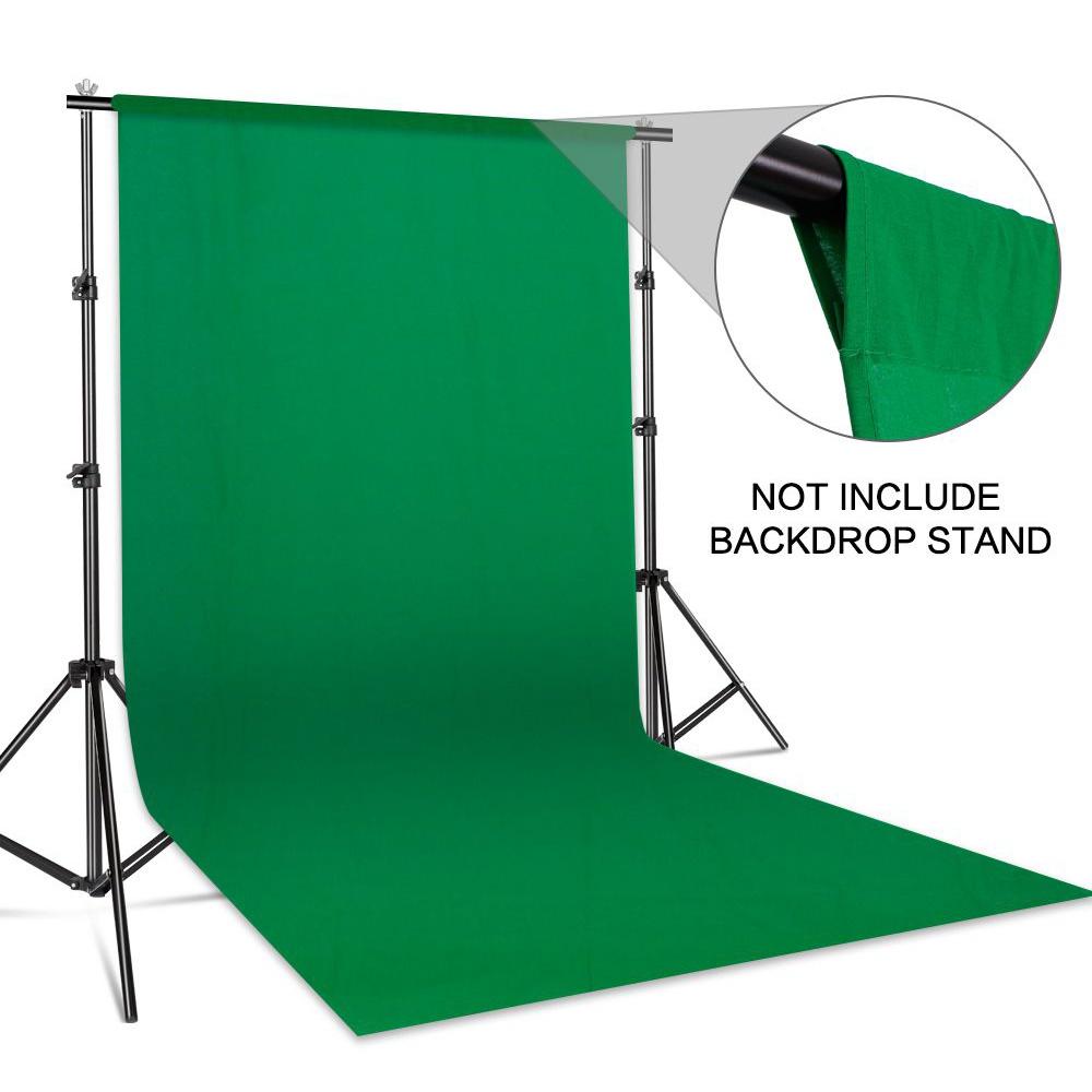 

Background Backdrop Photography Smooth Muslin Screen Chromakey For Studio Photo 300*600cm/10*20 Ft зелёный