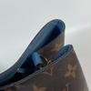 Louis Vuitton M43569 Monogram Neonoe Bucket type Shoulder Bag Brown x blue