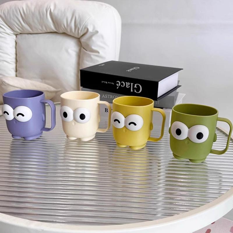 Cute Cartoon Toothbrush Holder, Multi-Functional Oral Care Cup, Suitable For Student Dormitories And Home Oral Care Sets